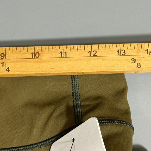 Bass Outdoor Womens Leggings Size XS Green Elastic Waist Side Pockets High Rise - Picture 8 of 11